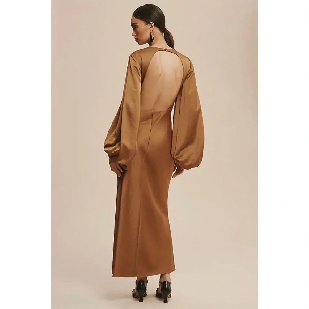 Significant Other Demi Backless Column Dress - Picture 2 of 16